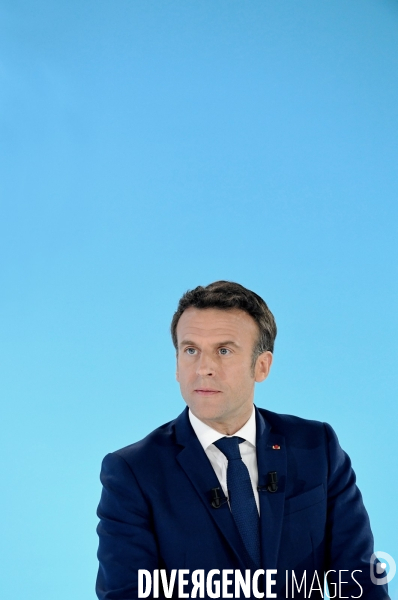 Election Presidentielle 2022 Premier Tour / Emmanuel Macron