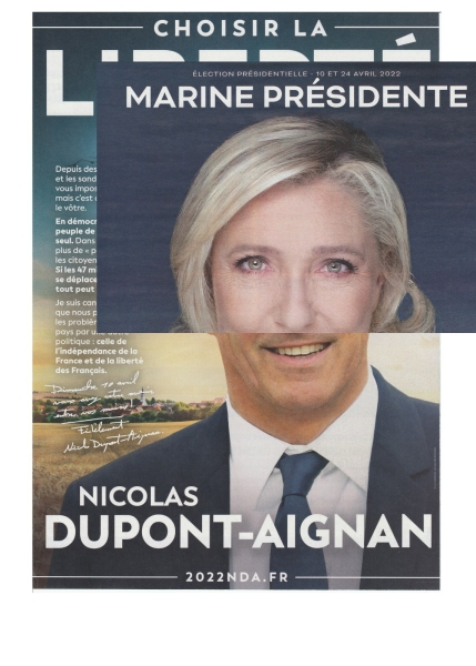 Election Présidentielle 2022. Stratégies et alliances pour le deuxième tour (photomontage)