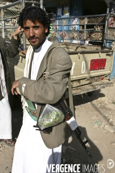 Le khat au yemen