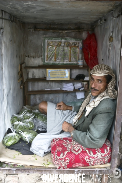 Le khat au yemen
