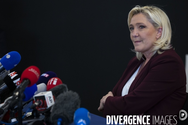 Conférence de Marine Le PEN sur la démocratie