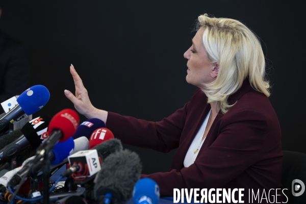 Conférence de Marine Le PEN sur la démocratie