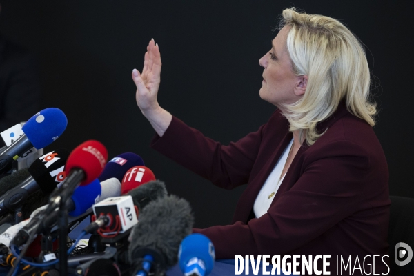 Conférence de Marine Le PEN sur la démocratie