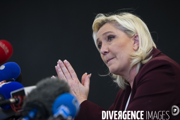 Conférence de Marine Le PEN sur la démocratie