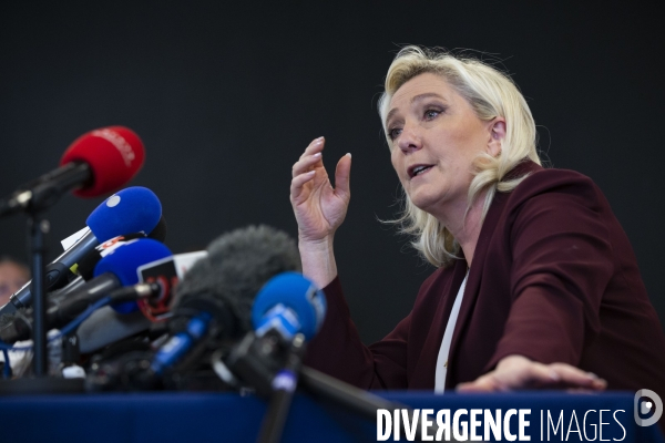 Conférence de Marine Le PEN sur la démocratie