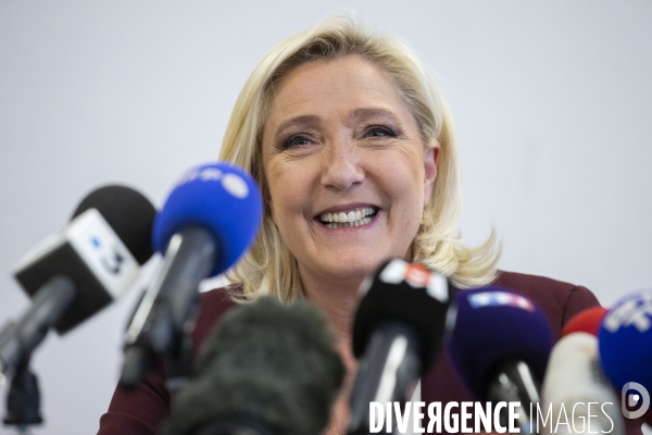 Conférence de Marine Le PEN sur la démocratie