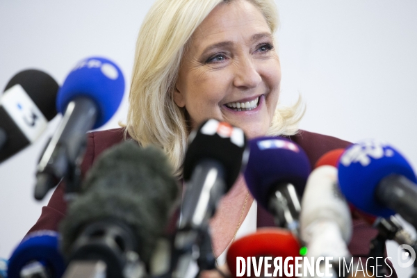 Conférence de Marine Le PEN sur la démocratie