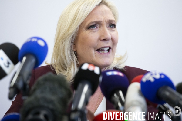 Conférence de Marine Le PEN sur la démocratie