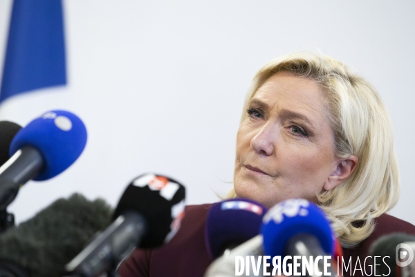 Conférence de Marine Le PEN sur la démocratie