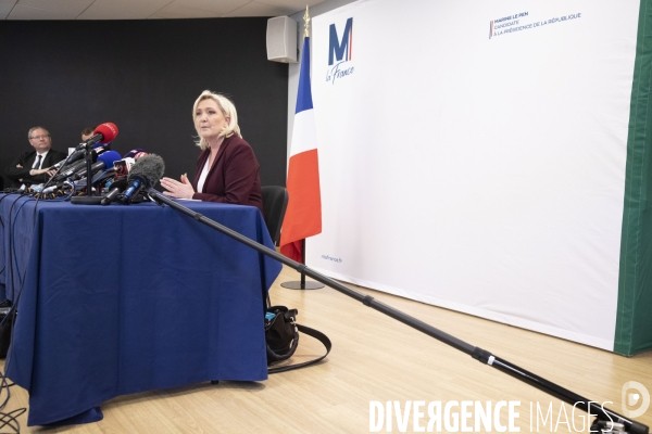 Conférence de Marine Le PEN sur la démocratie