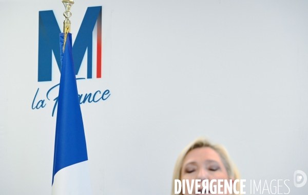 Election Presidentielle 2022 / Marine Le Pen