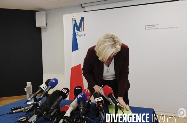 Election Presidentielle 2022 / Marine Le Pen