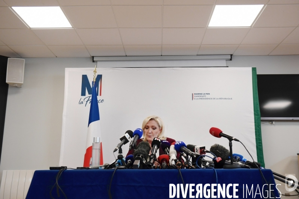 Election Presidentielle 2022 / Marine Le Pen