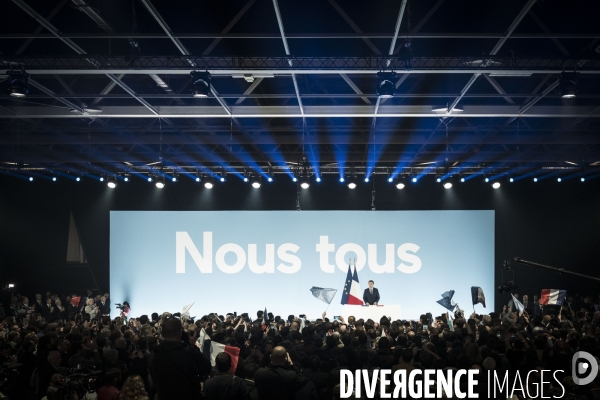 Déclaration d Emmanuel Macron, 1er tour de la présidentielle.