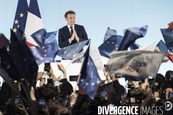 Déclaration d Emmanuel Macron, 1er tour de la présidentielle.