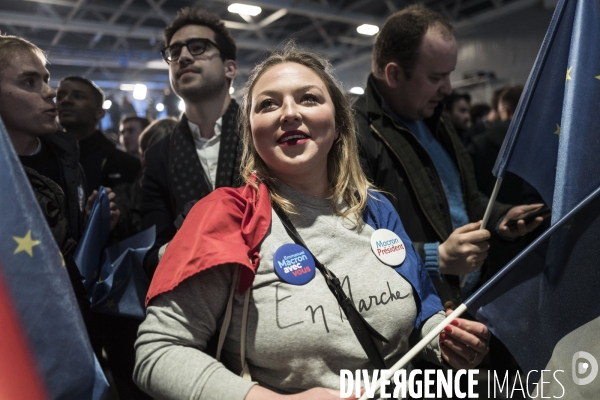 Déclaration d Emmanuel Macron, 1er tour de la présidentielle.