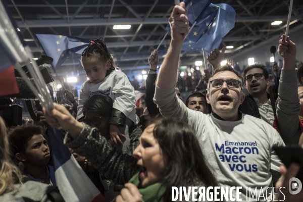 Déclaration d Emmanuel Macron, 1er tour de la présidentielle.