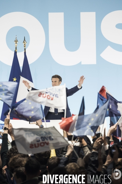 Déclaration d Emmanuel Macron, 1er tour de la présidentielle.