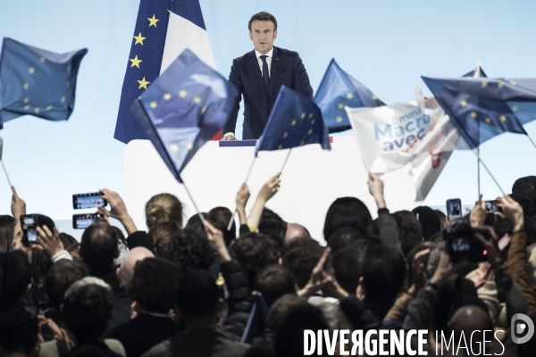 Déclaration d Emmanuel Macron, 1er tour de la présidentielle.