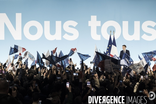 Déclaration d Emmanuel Macron, 1er tour de la présidentielle.