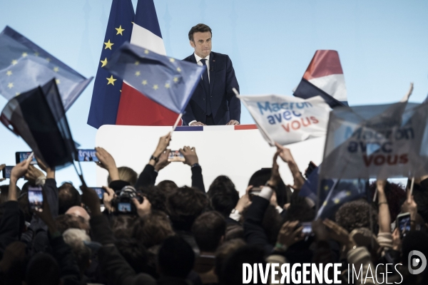 Déclaration d Emmanuel Macron, 1er tour de la présidentielle.