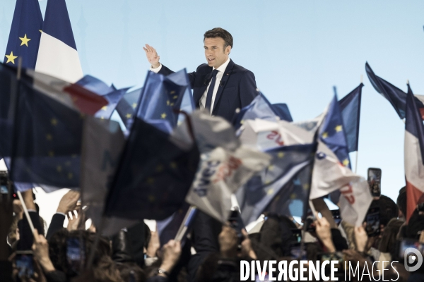 Déclaration d Emmanuel Macron, 1er tour de la présidentielle.