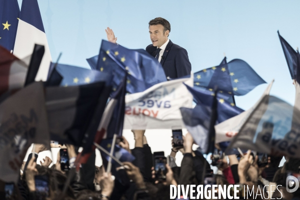 Déclaration d Emmanuel Macron, 1er tour de la présidentielle.