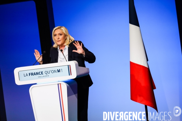 Marine Le Pen - Meeting de Valauris