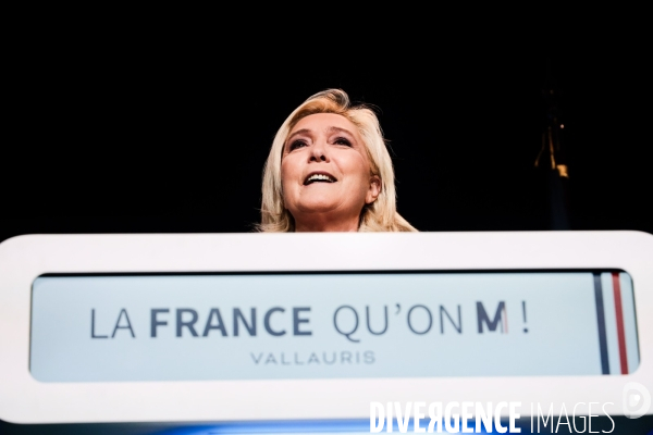 Marine Le Pen - Meeting de Valauris