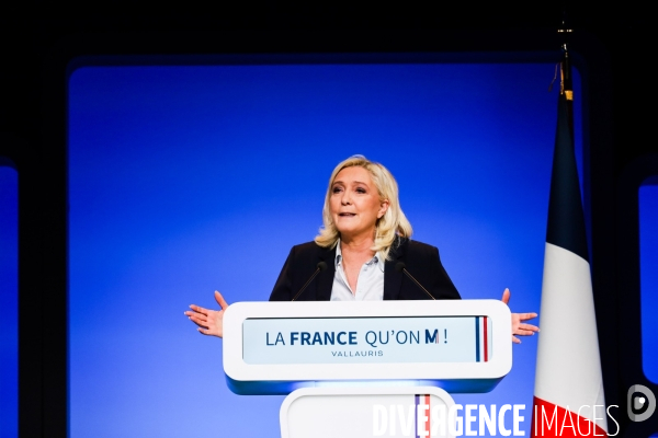 Marine Le Pen - Meeting de Valauris