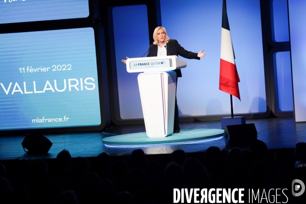 Marine Le Pen - Meeting de Valauris