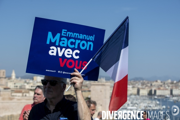 Présidentielles 2022, Macron à Marseille