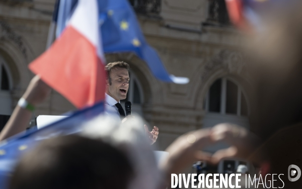 Présidentielles 2022, Macron à Marseille