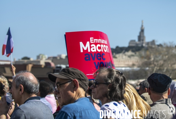 Présidentielles 2022, Macron à Marseille