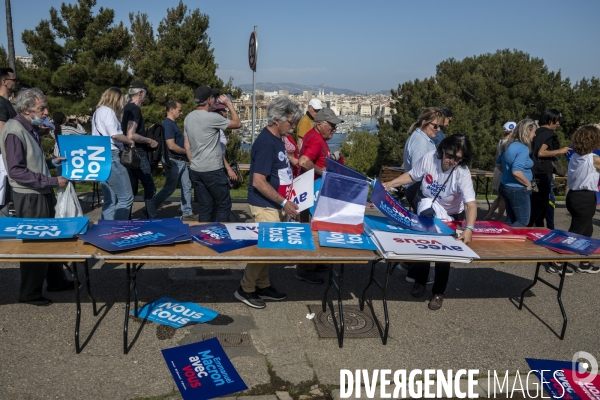 Présidentielles 2022, Macron à Marseille