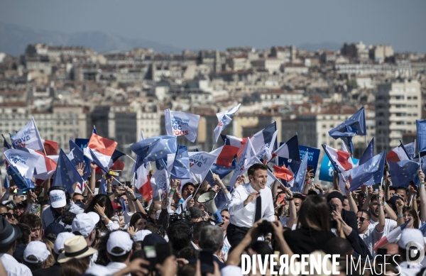 Présidentielles 2022, Macron à Marseille