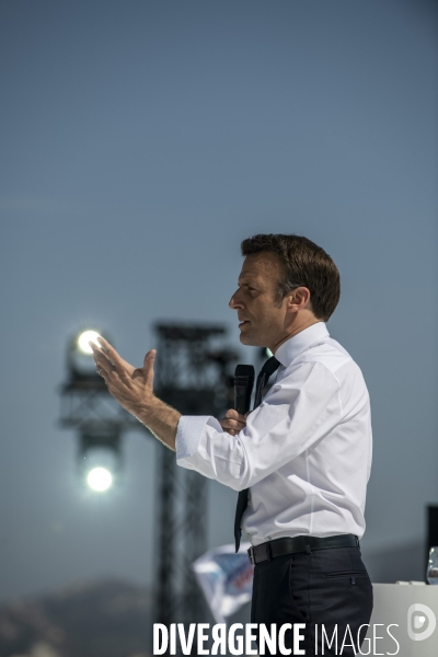 Présidentielles 2022, Macron à Marseille