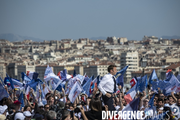 Présidentielles 2022, Macron à Marseille