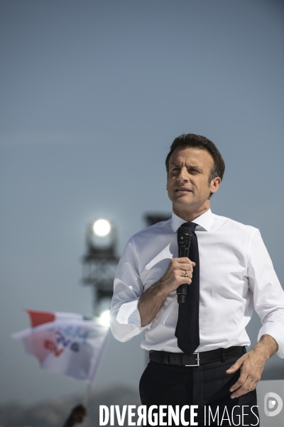 Présidentielles 2022, Macron à Marseille