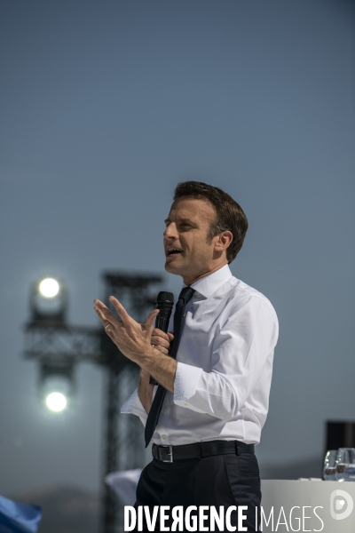 Présidentielles 2022, Macron à Marseille