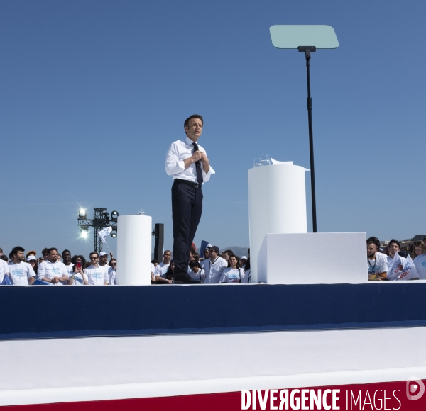 Présidentielles 2022, Macron à Marseille