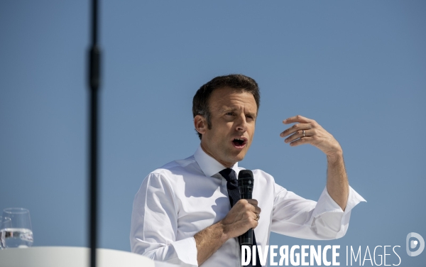 Présidentielles 2022, Macron à Marseille