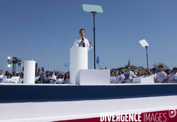 Présidentielles 2022, Macron à Marseille