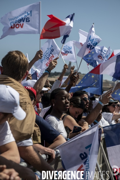 Présidentielles 2022, Macron à Marseille