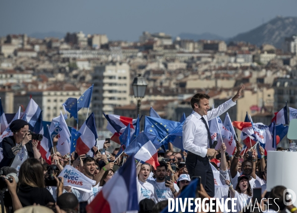 Présidentielles 2022, Macron à Marseille