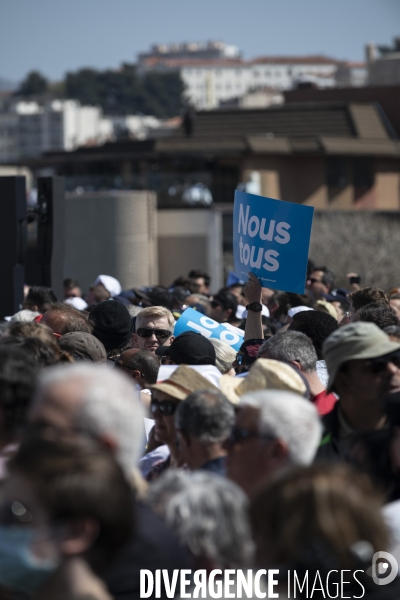 Présidentielles 2022, Macron à Marseille