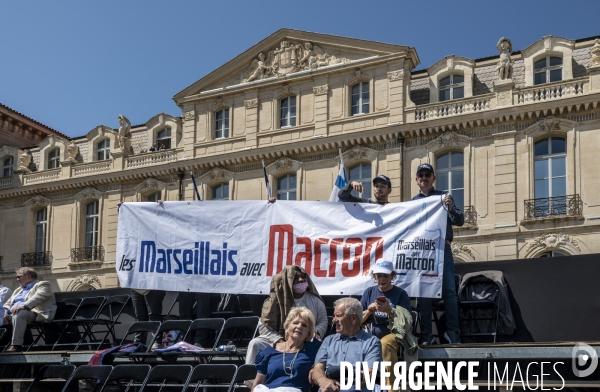 Présidentielles 2022, Macron à Marseille