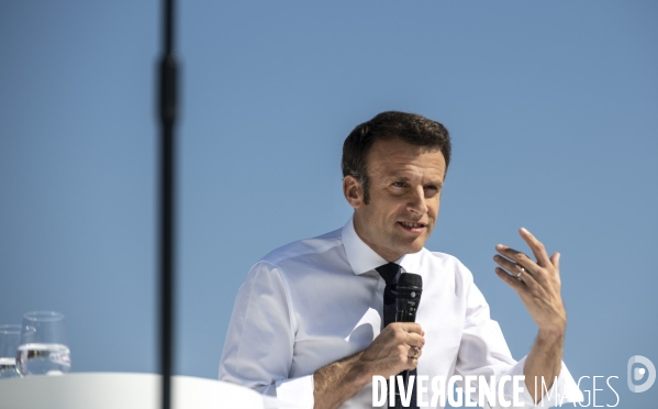 Présidentielles 2022, Macron à Marseille