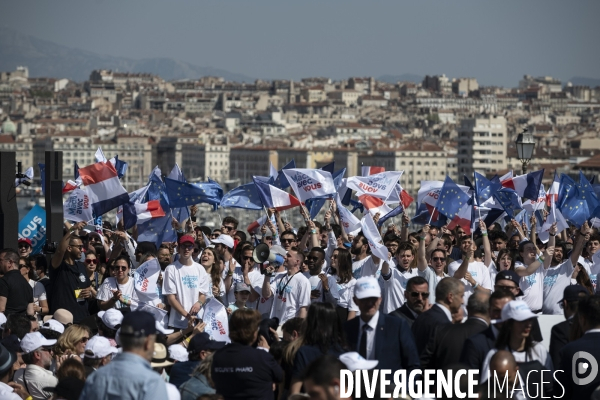 Présidentielles 2022, Macron à Marseille