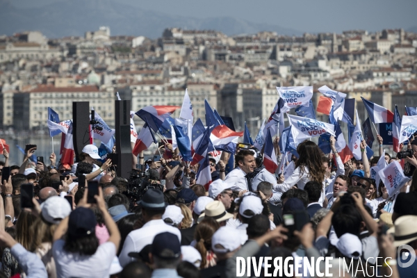 Présidentielles 2022, Macron à Marseille